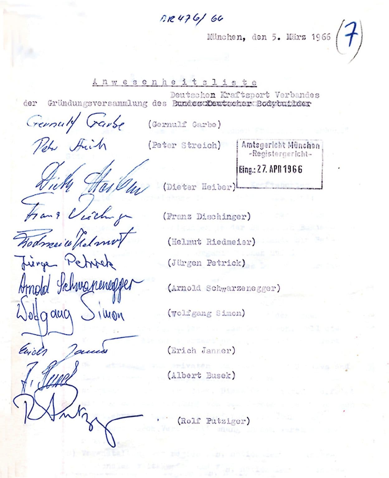 DBFV Gründung